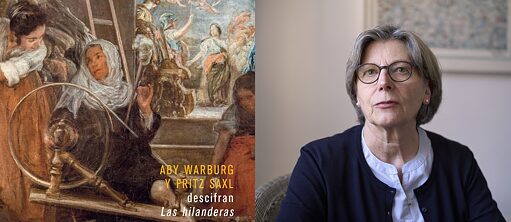 Aby Warburg und Fritz Saxl enträtseln Velázquez - Buchcover und Autorin