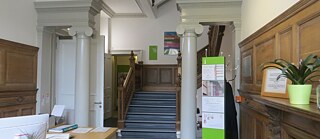 Eingangsbereich Goethe-Institut Glasgow