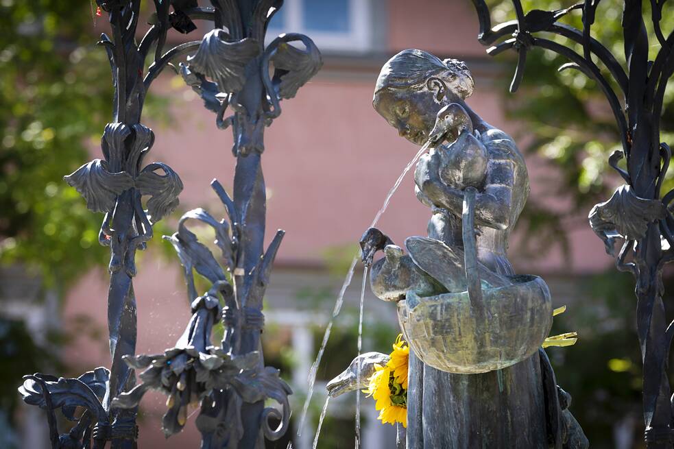 Das Gänseliesel gilt als Wahrzeichen der Stadt und Leitfigur der IDO 2024.