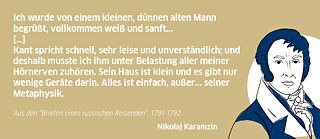 Nikolaj Karamsin über Immanuel Kant