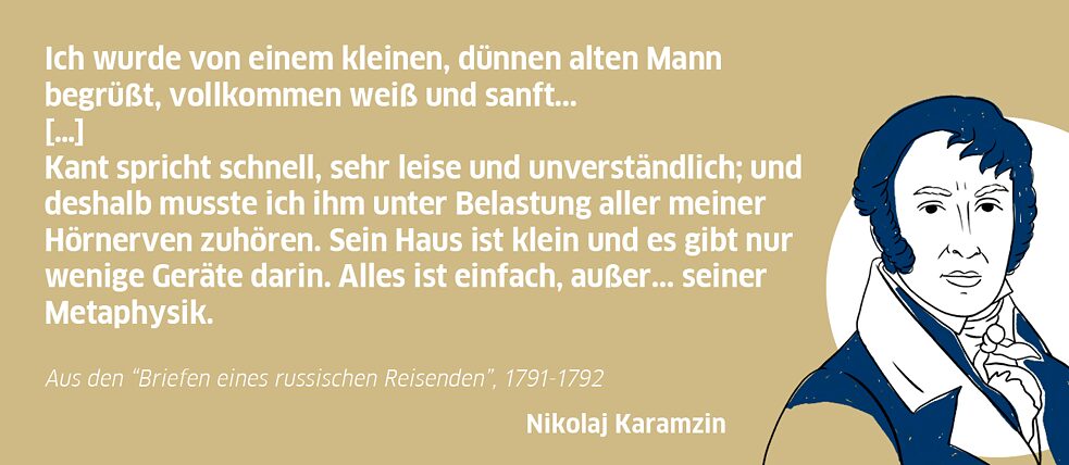 Nikolaj Karamsin über Immanuel Kant