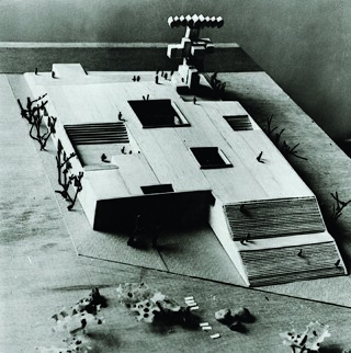 Photograph of the Model, Osaka Pavilion, 1969