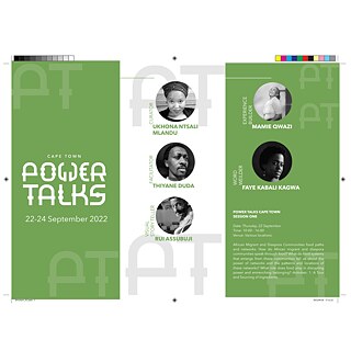 Power Talks Cape Town Promotional Material Brochure 1