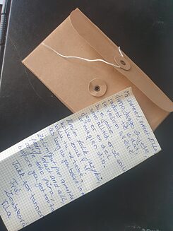 Ein Brief von der Zahnfee an Vesnas Tochter