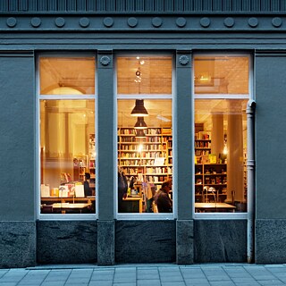 Die Außenansicht vom Goethe-Institut Schweden, Bryggargatan in Stockholm