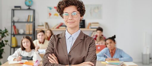 Lehrerin im Unterricht