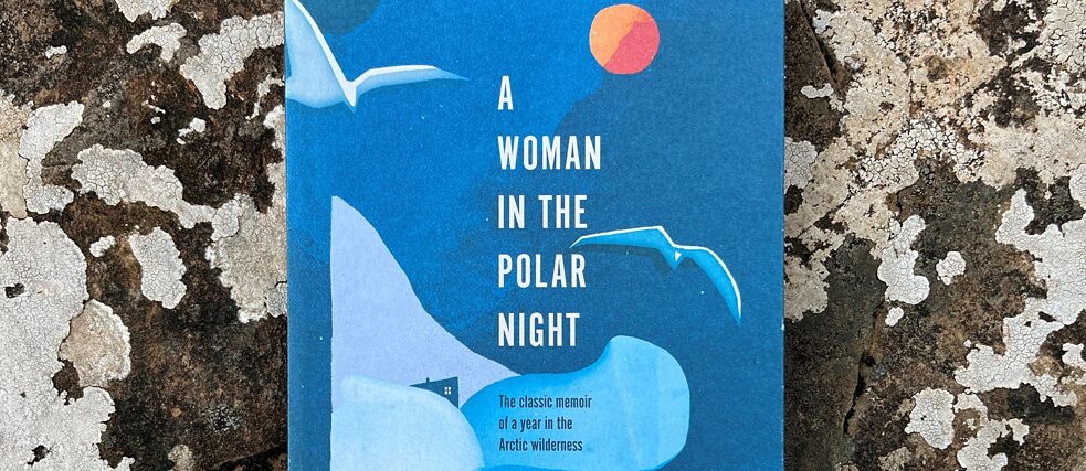 Bucheinband: Eine Frau erlebt die Polarnacht