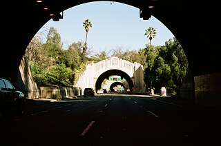 Pasadena freeway (Los Angeles, 2019)