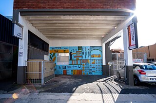 Meg Moore mural, mini photo essay, by Paulo Menezes