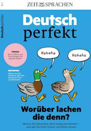 Buchcover: "Deutsch perfekt"