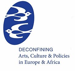 Logo DECONFINING (Vogel blau)