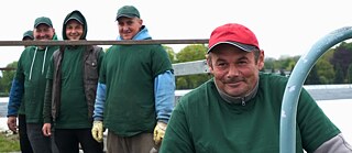 Workers from Eastern Europe assist with asparagus harvesting.