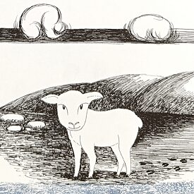 Fragment aus dem Comic "Johnny the Lamb" von Ona Kvašytė 
