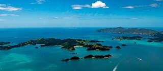 Bay of Islands, Luftaufnahme