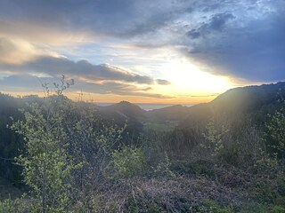 Sonnenaufgang am Gipfel Arnoate.