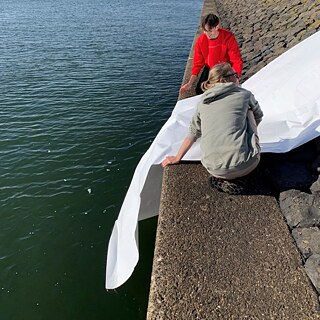 Rhine river rehearsal - wetness walk