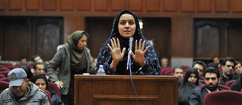 Reyhaneh Jabbari in: Sieben Winter in Teheran