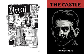 David Zane Mairowitz und Robert Crumb: Kafka (© Reprodukt Verlag) | David Zane Mairowitz et Jaromír 99 (Jaromír Švejdík) : The Castle (Le Château) (© SelfMadeHero)