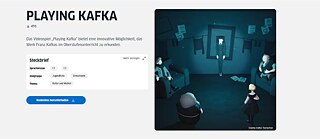 Handreichung zum Videospiel „Playing Kafka“