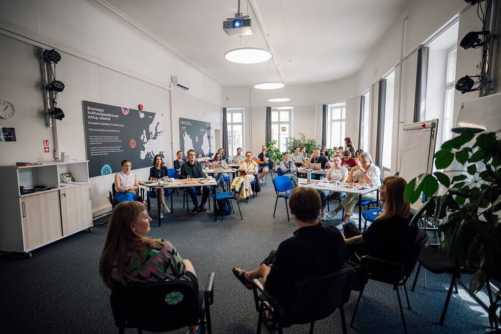 Tartu mid-point workshop: panel discussion on the topic of Arts and Culture for local development and social change