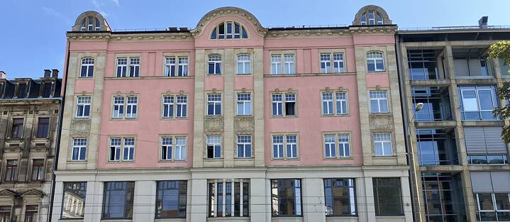 Ihr drittes und letztes Zuhause fanden die Kästners auf der Königsbrücker Straße in Dresden unter der Nummer 38. 