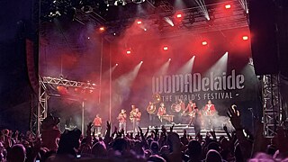 Techno Marching Band Meute at WOMAdelaide 