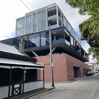 Außenansicht der neuen Liegenschaft des Goethe-Instituts Melbourne