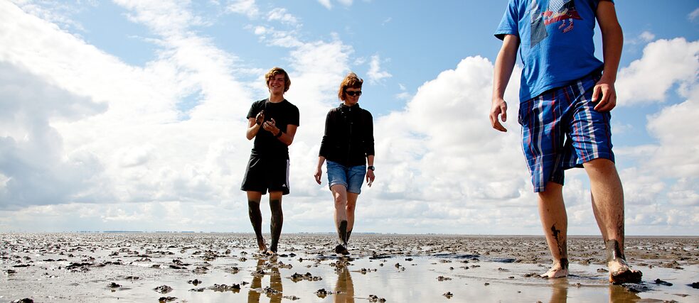 Off on a mudflat safari!