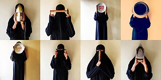 Arshi Irshad Ahmadzai, from the series Burqewali