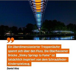 Um über eine der beeindruckendsten Brückenkonstruktionen Europas zu laufen, muss man weder nach London noch nach Venedig reisen, schreibt unser #Umwege-Autor Daniel Hinz. 