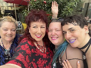 Beth Stephens, Annie Sprinkle, Darina Alster a Kača Olivová