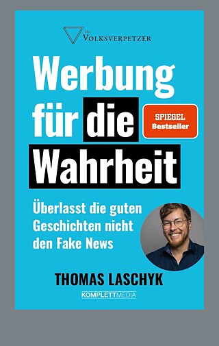 غلاف "الترويج للحقيقة – لا ديمقراطية دون حقائق!"  توماس لاشيك