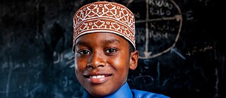 The twelve-year-old Yussuf Shaame Kombo is named after his great-grandfather. Like many children of the Pemba community, he attends Islamic religious lessons in the local mosque.  