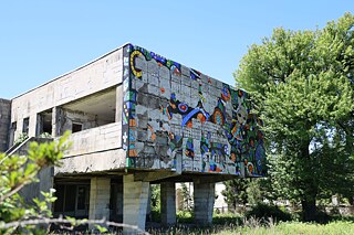 Ehemalige Kindergarten in Natanebi