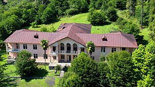 Kulturhaus der ehemaligen Kolchose in Chale