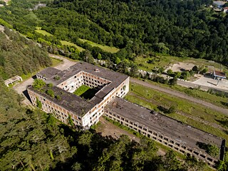 Ehemalige Krankenhaus Tkibuli