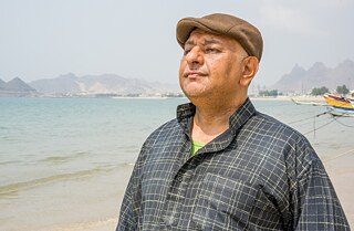 Kareem Hassan Mongy looks proudly at the sea. 