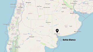 Karte von Bahía-Blanca