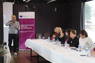 Informationsveranstaltung in Mtskheta für die Region Mtskheta Mtianeti