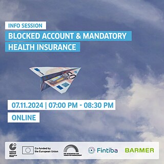 Info Session: Blocked Account & Health Insurance