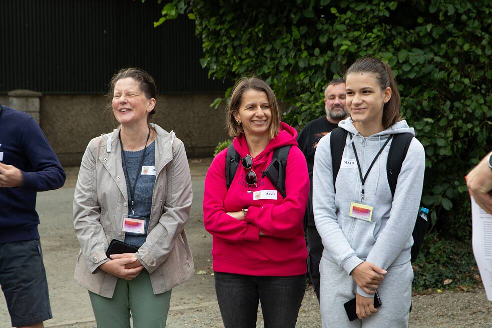 Teilnehmer bei organisiertem Freizeitprogramm