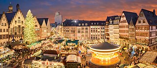 Weihnachtsmarkt in Frankfurt am Main, Nachtszene