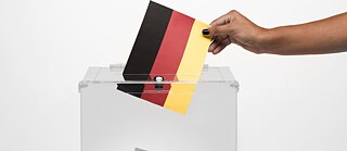 Wahlurne Bundestagswahl 2025