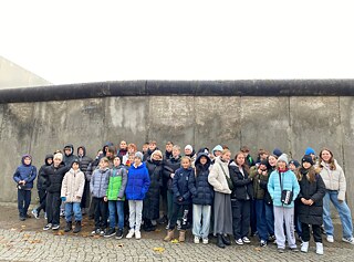 Gewinner*innen des Wettbewerbs „1:0 für Deutsch“, „Atgimimo“ Schule Druskininkai