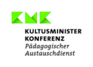 Abstraktes Logo der Kultusminister-Konferenz in grüner Farbe