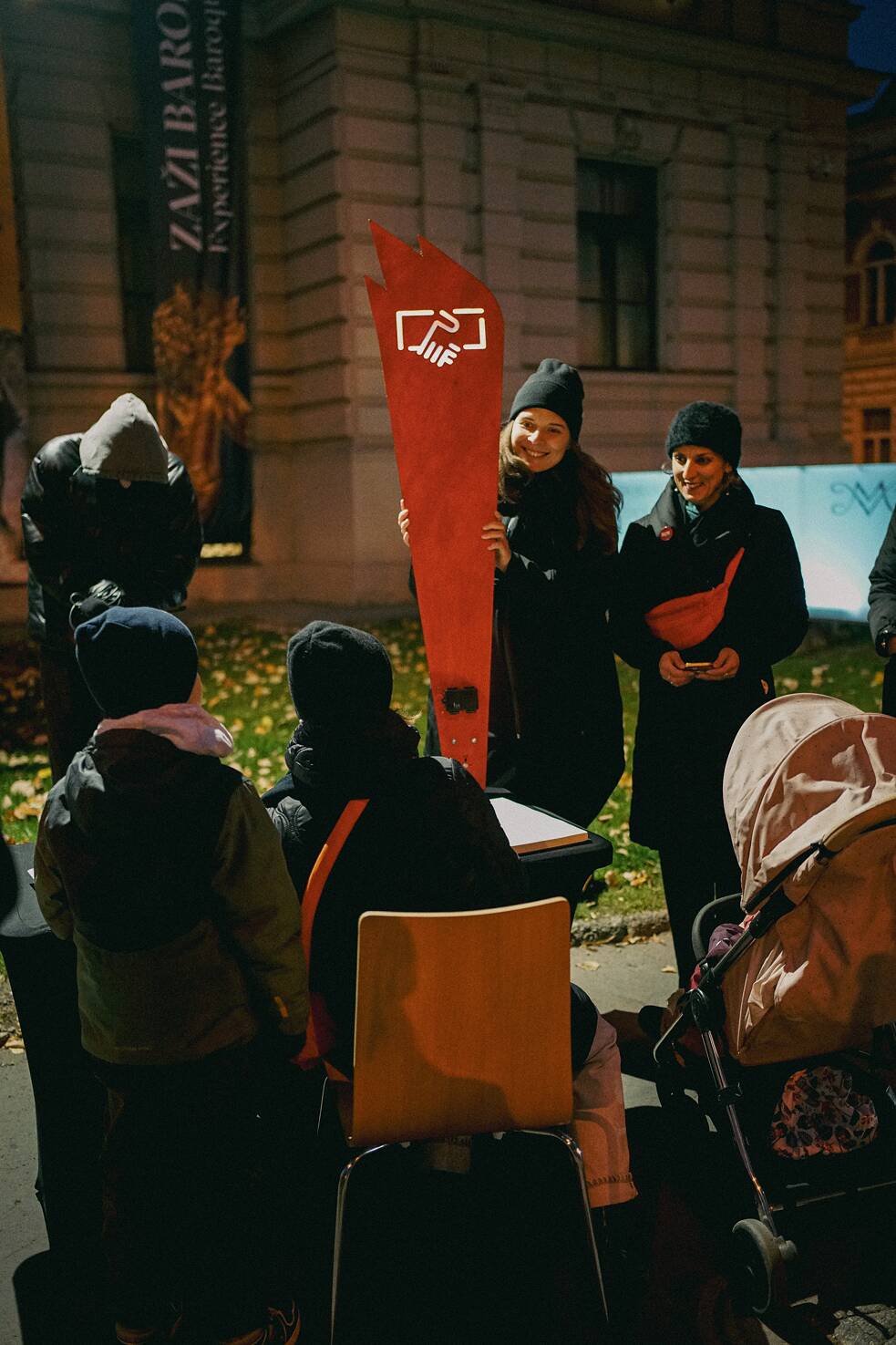 Začiatok košickej časti štafety na Námestí Maratónu mieru