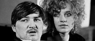 Rainer Werner Fassbinder und Hanna Schygulla