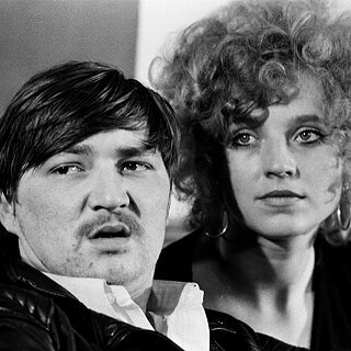 Rainer Werner Fassbinder und Hanna Schygulla