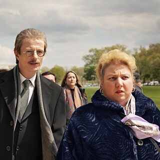 Ein Mann und eine Frau vor dem Kapitol in Washington D.C.