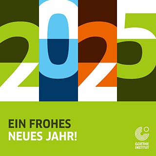 Neujahr 2025 square visual